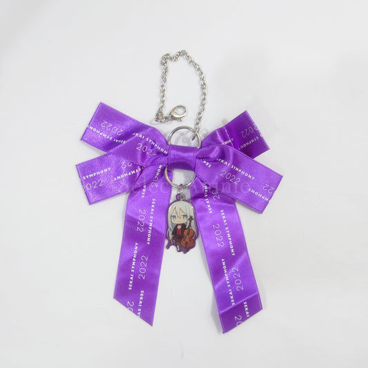 Hatsune Miku: Colorful Stage! Kanade Yoisaki Ribbon Bag Charm SEKAI Symphony 2022 Limited Charm [USED]