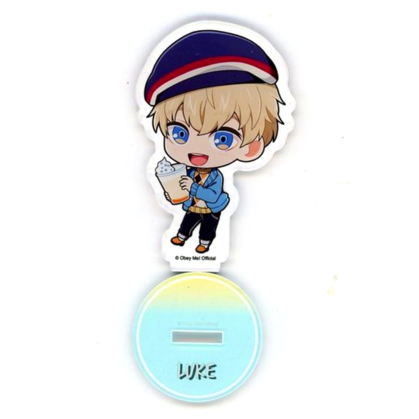 Luke Obey Me! x Chara Dri!! Chibi Character Acrylic Stand [USED]