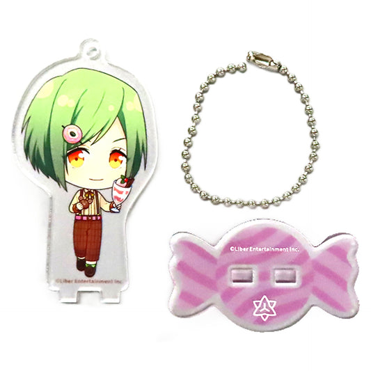 Yuki Rurikawa A3! Random Acrylic Stand Keychain Sweets Ver. A Group: Spring Group & Summer Group animatecafe 8th Edition Limited [USED]