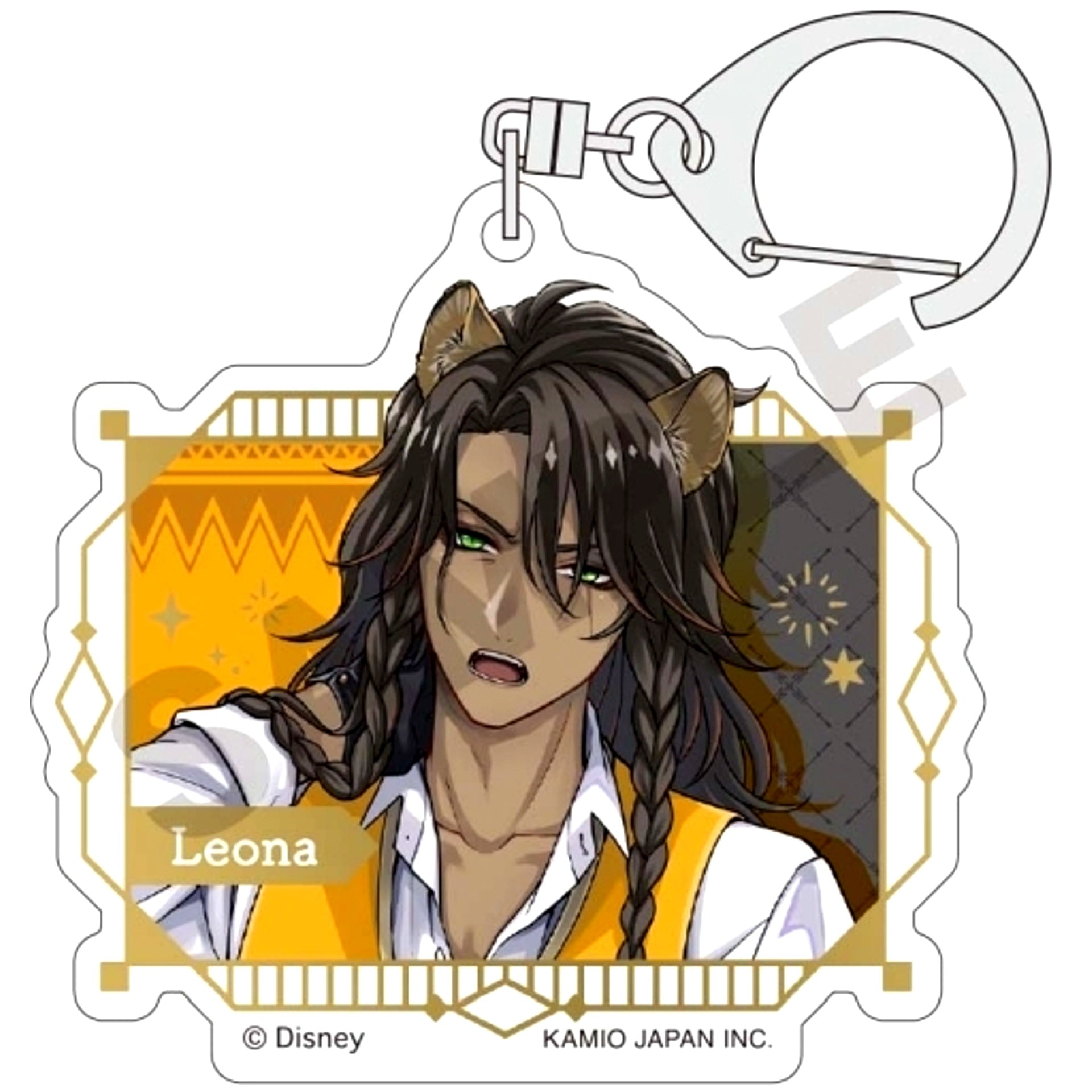 Leona Kingscholar Disney Twisted Wonderland Trading Acrylic Keychain Vol.1 Frame [USED]