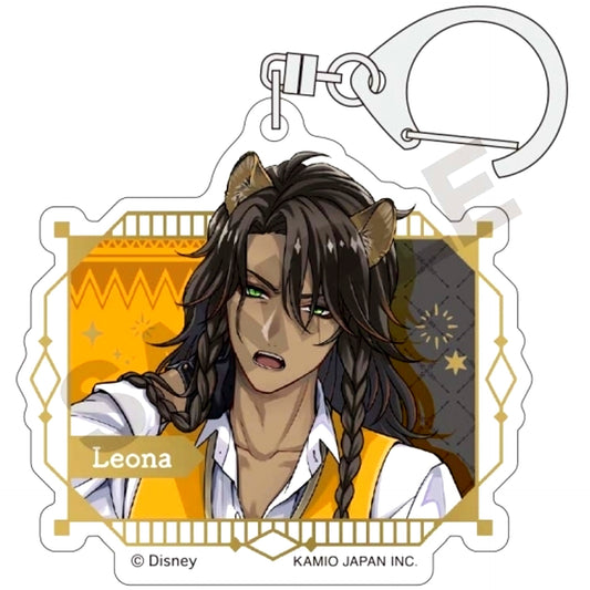 Leona Kingscholar Disney Twisted Wonderland Trading Acrylic Keychain Vol.1 Frame [USED]