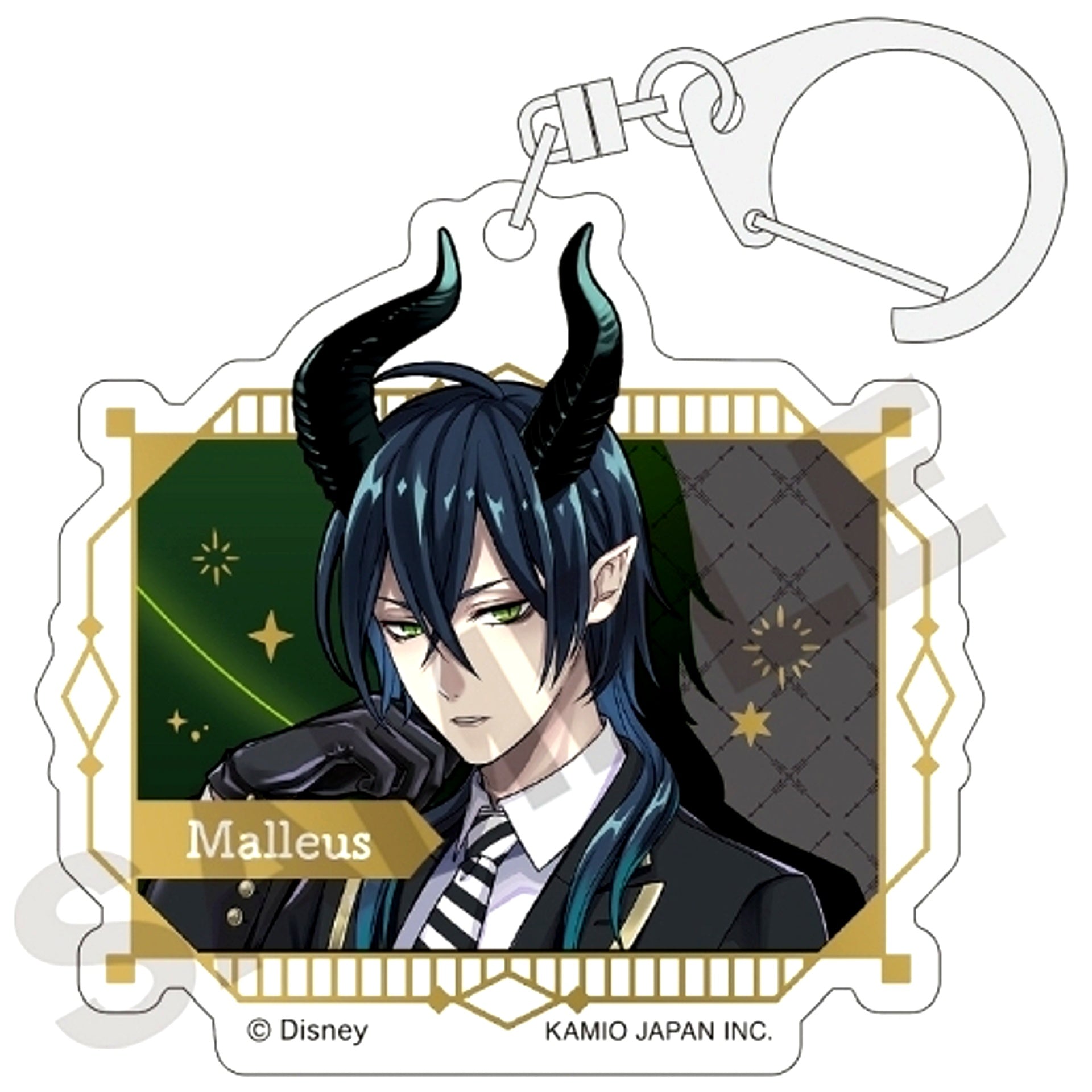 Malleus Draconia Disney Twisted-Wonderland Trading Acrylic Keychain Vol.2 Frame [USED]