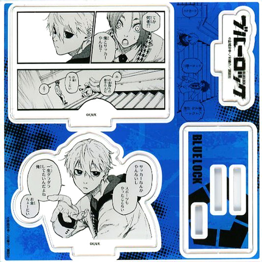 Acrylic Figure Plate Sakka Nanka Yannaisi Manga Blue Lock Vol.5 TSUTAYA Limited Paid Bonus [USED]