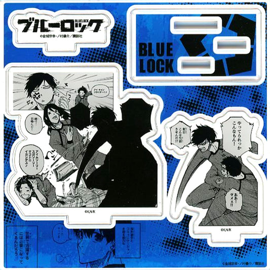 I Can't Take This Anymore! Acrylic Figure Plate Manga Blue Lock Vol.10 TSUTAYA Limited Paid Bonus [USED]