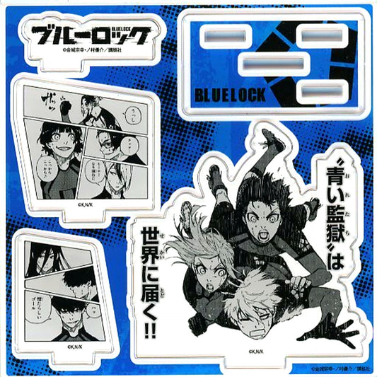 Blue Lock Reaches the World!! Acrylic Figure Plate Manga Blue Lock Vol. 13 TSUTAYA Limited Paid Bonus [USED]