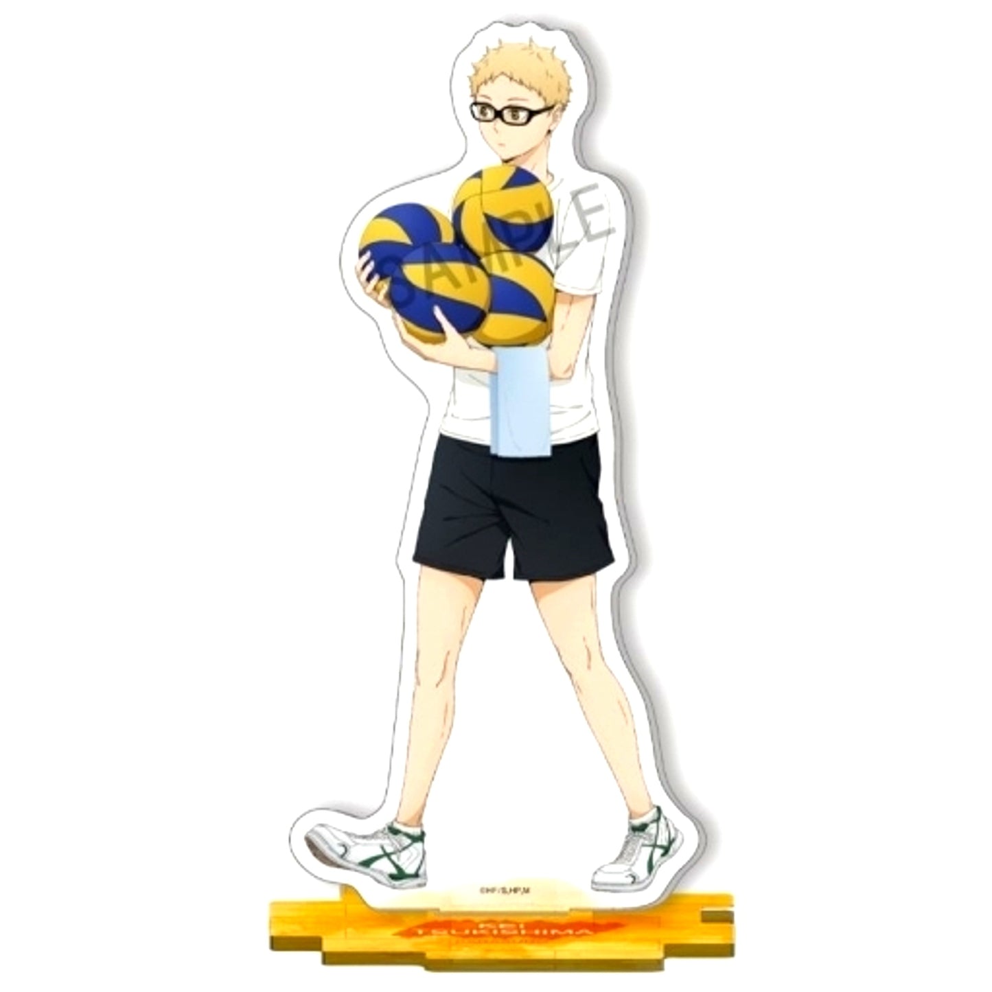 Kei Tsukishima Cleaning Acrylic Stand Haikyu!! [USED]
