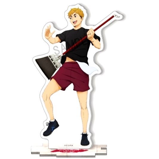 Atsumu Miya Haikyu!! Cleaning Acrylic Stand [USED]