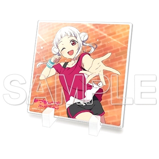 Chisato Arashi Love Live! Superstar!! Liella! Mini Acrylic Plate 2 [USED]