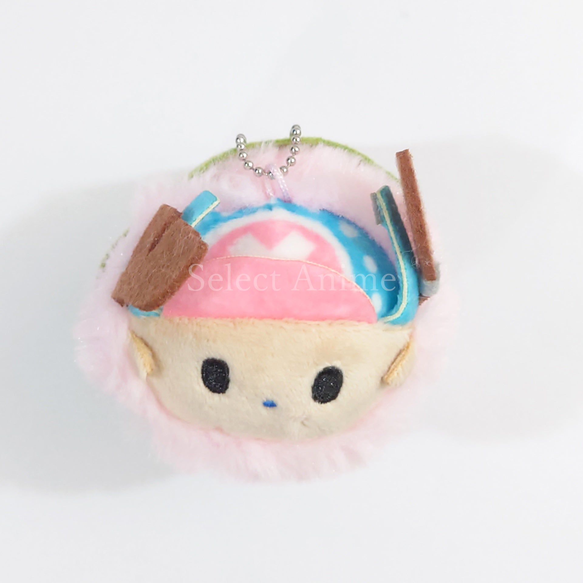 One Piece Monkey D. Luffy & Others Sakura Mochi Mascot All 6 Types Set Keychains [USED]