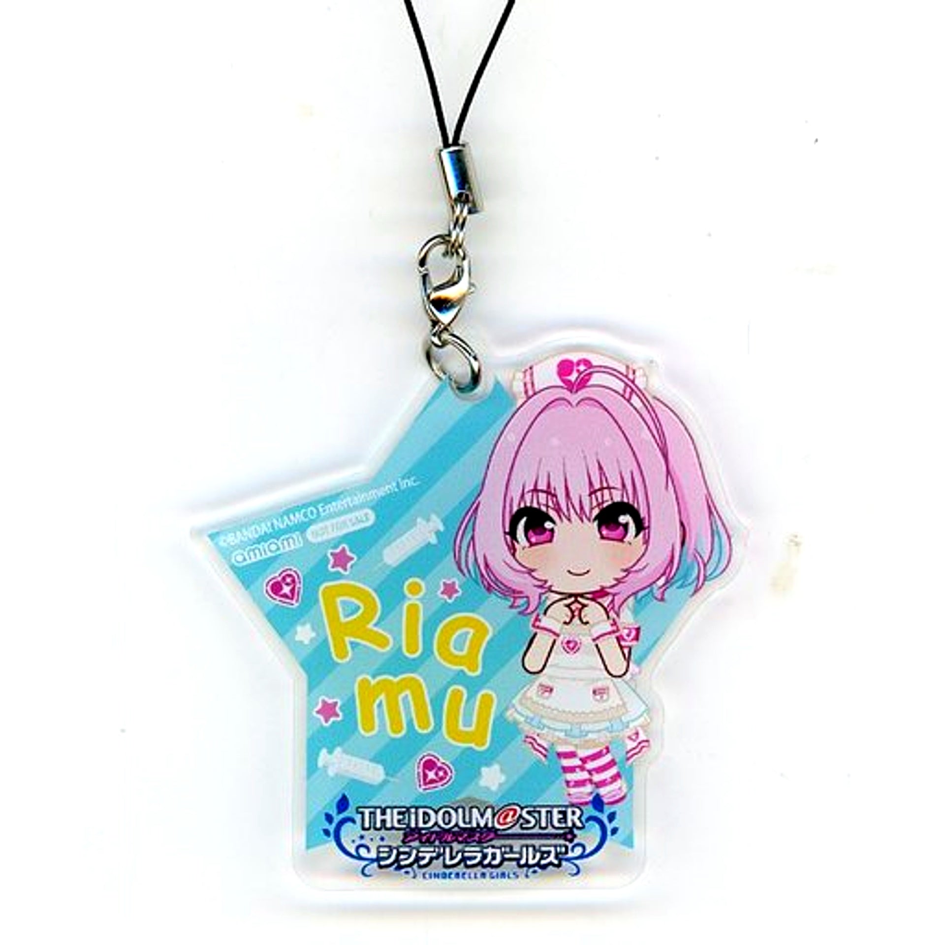 Riamu Yumemi The Idolmaster Cinderella Girls Petite Derella Acrylic Strap Swimsuit Business Figure Bonus AmiAmi [USED]