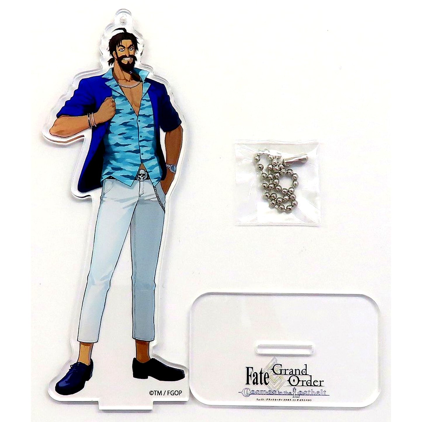 Rider/Edward Teach Midsummer Gentleman Fate/Grand Order Pickup Character Acrylic Mascot Chaldea Satellite Station 2021-2022 [USED]