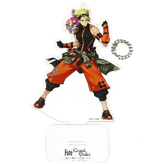 Fate/Grand Order Rider/Achilles Fearless Diver Pickup Character Acrylic Mascot Chaldea Satellite Station 2021-2022 Limited Mascot [USED]