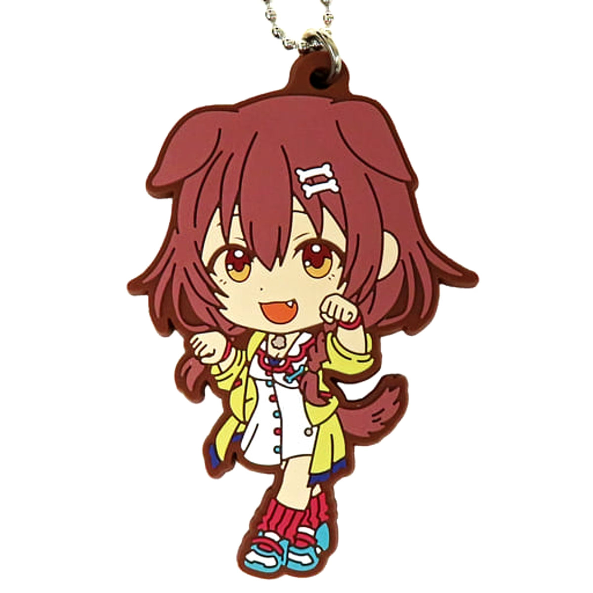 VTuber Hololive Inugami Korone Ichiban Kuji Kyunchara Rubber Charm Kyunchara Prize Charm [USED]