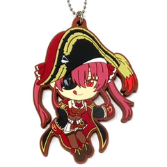 VTuber Hololive Houshou Marine Ichiban Kuji Kyunchara Rubber Charm Kyunchara Prize Charm [USED]