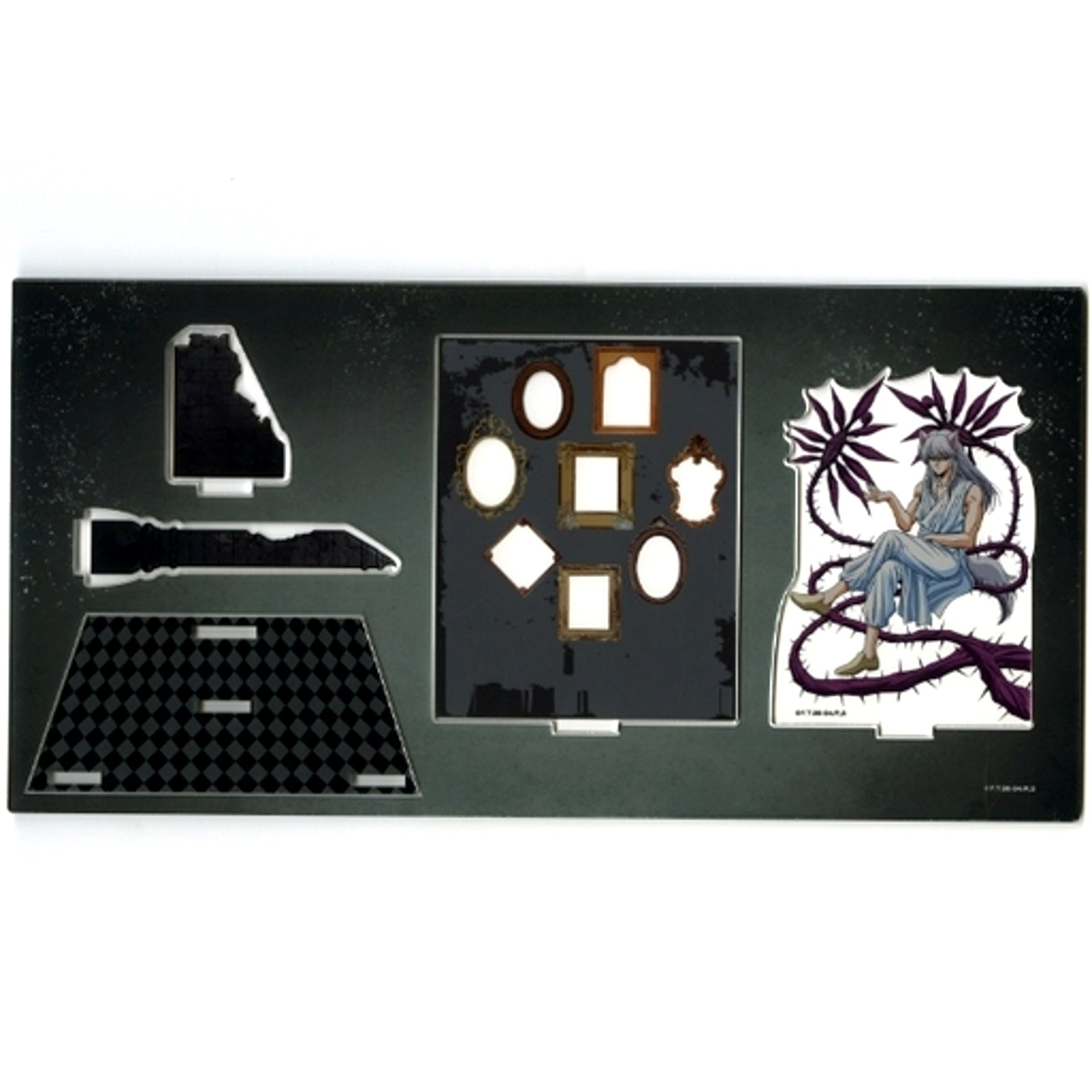 Yoko Kurama YuYu Hakusho B-4 Prize 3D Acrylic Stand Web Kuji Vol. 6 During the Intermission [USED]