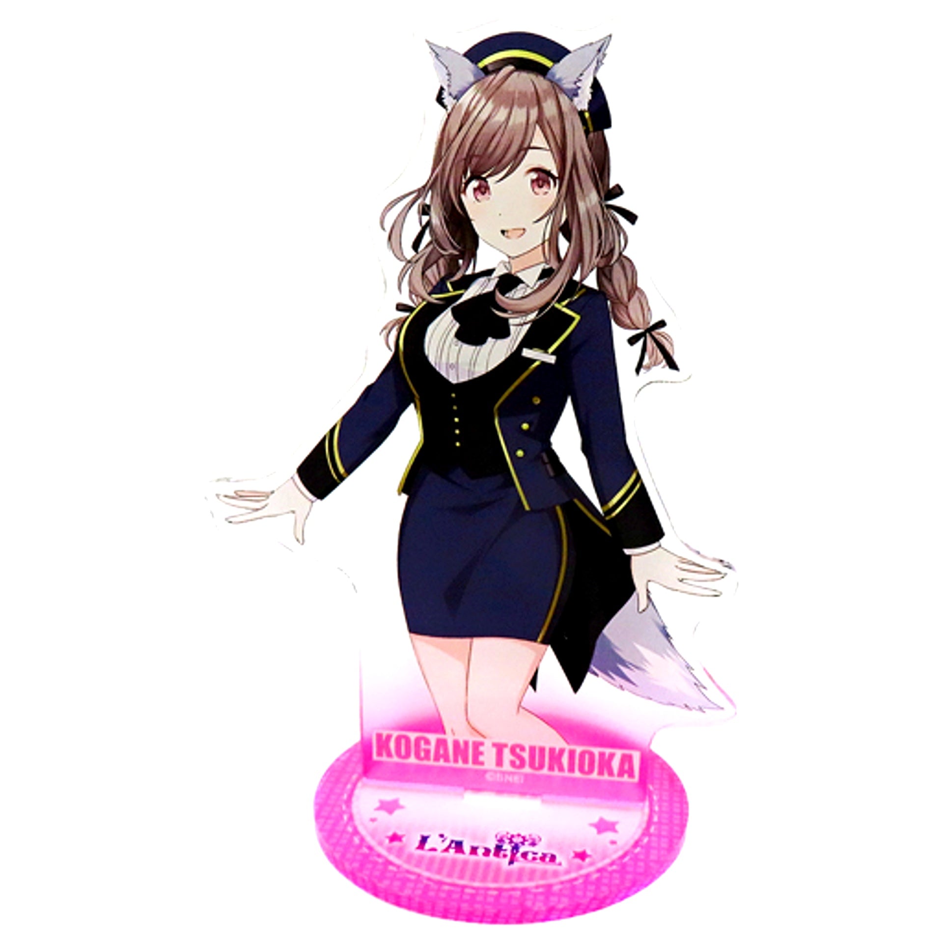 Kogane Tsukioka THE IDOLM@STER SHINY COLORS Acrylic Stand Reflection Theme Park [USED]