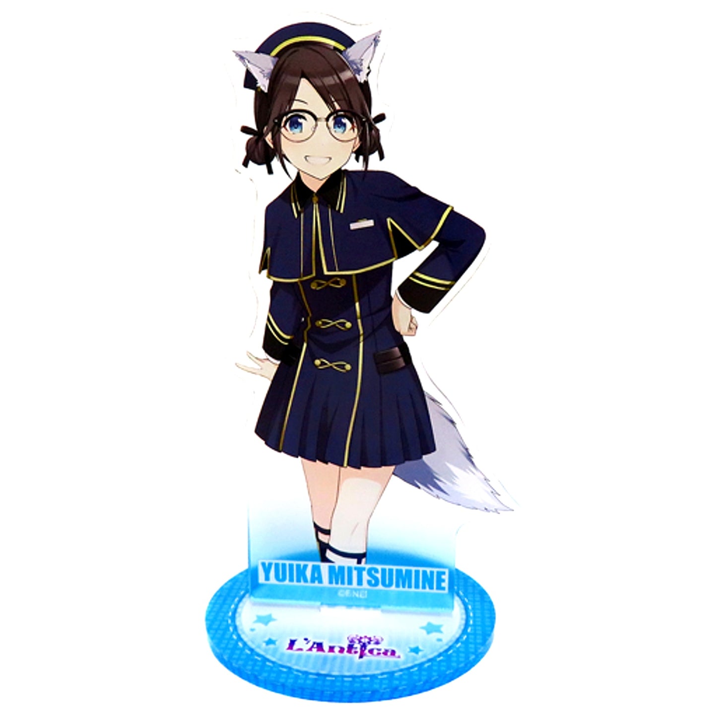 Yuika Mitsumine THE IDOLM@STER SHINY COLORS Acrylic Stand Reflection Theme Park [USED]