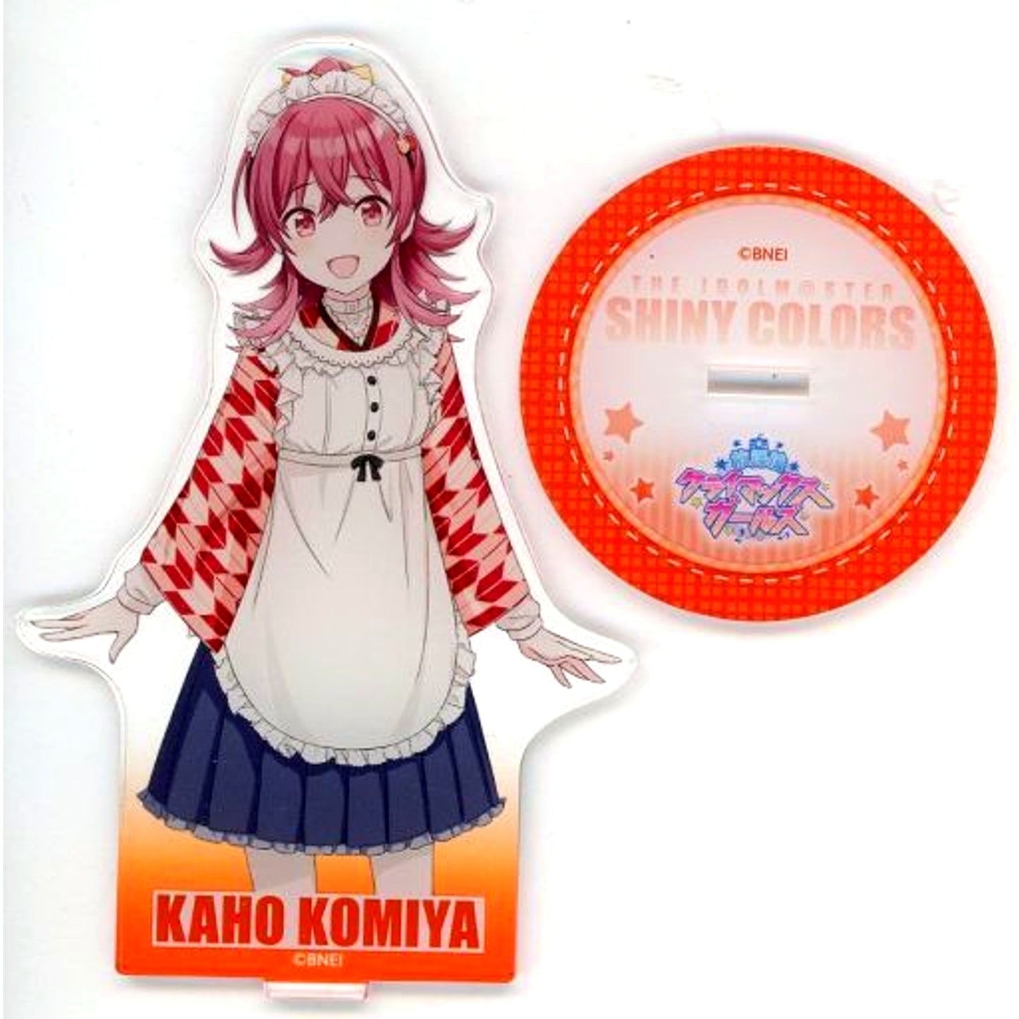Kaho Komiya THE IDOLM@STER Shiny Colors Acrylic Stand Kissa Climax Uniform [USED]
