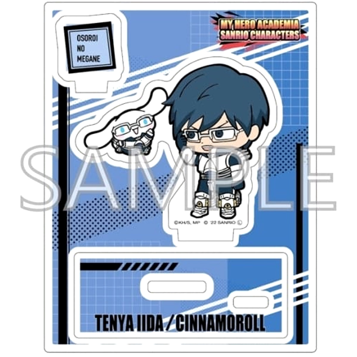 My Hero Academia x Sanrio Characters Tenya Iida & Cinnamoroll Acrylic Stand B Acrylic Stands [USED]