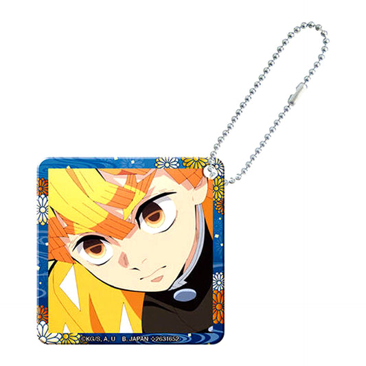 Zenitsu Agatsuma A Demon Slayer: Kimetsu no Yaiba Entertainment District Arc Capsule Square Famous Scene Acrylic Charm [USED]