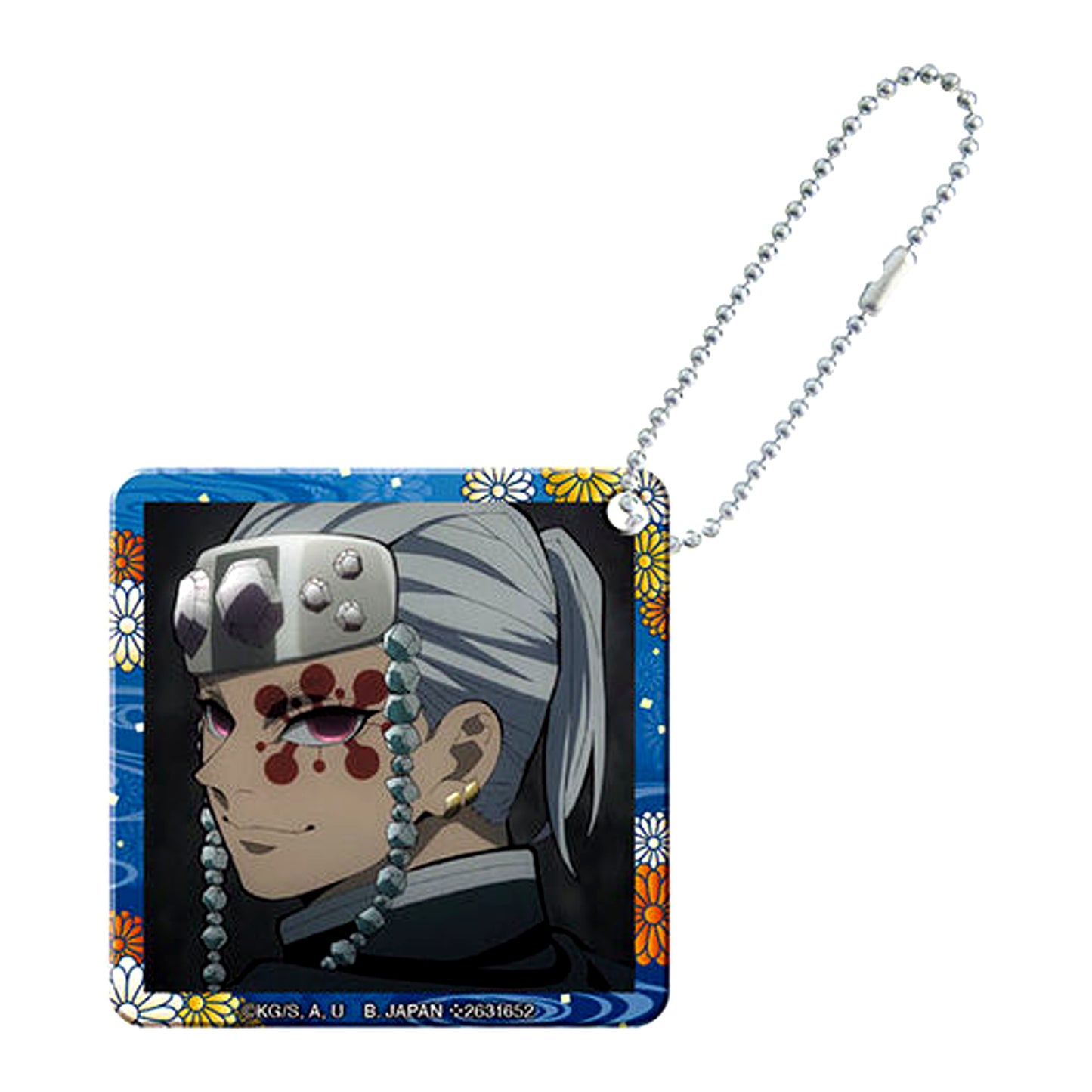 Tengen Uzui A Demon Slayer: Kimetsu no Yaiba Entertainment District Arc Capsule Square Famous Scene Acrylic Charm [USED]