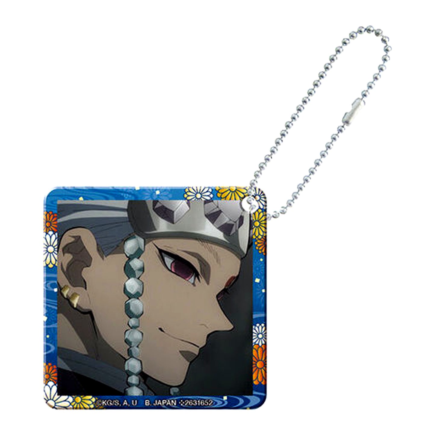 Tengen Uzui B Demon Slayer Entertainment District Arc Capsule Square Famous Scene Acrylic Charm [USED]