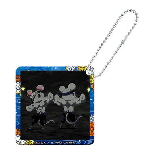 Muscle Mouse Demon Slayer: Kimetsu no Yaiba Capsule Square Famous Scene Acrylic Charm Entertainment District Arc [USED]