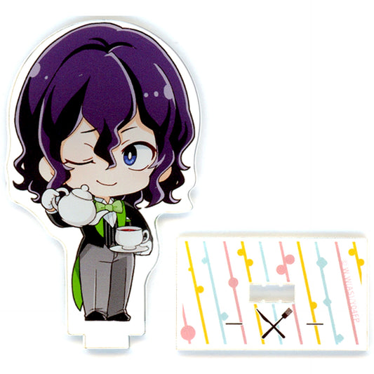 Junta Teshima Waiter Mini Character Acrylic Stand Yowamushi Pedal PRINCESS CAFE [USED]