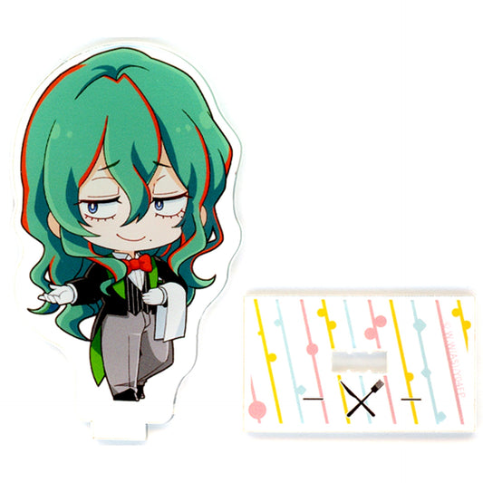 Yusuke Makishima Waiter Mini Character Acrylic Stand Yowamushi Pedal PRINCESS CAFE [USED]