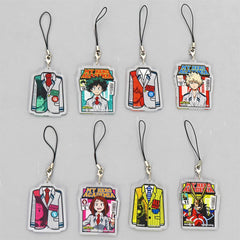 My Hero Academia Izuku Midoriya & Others All 8 Types Set Ichiban Kuji Jump Festa Exclusive! Acrylic Strap Prize B Acrylic Item [USED]