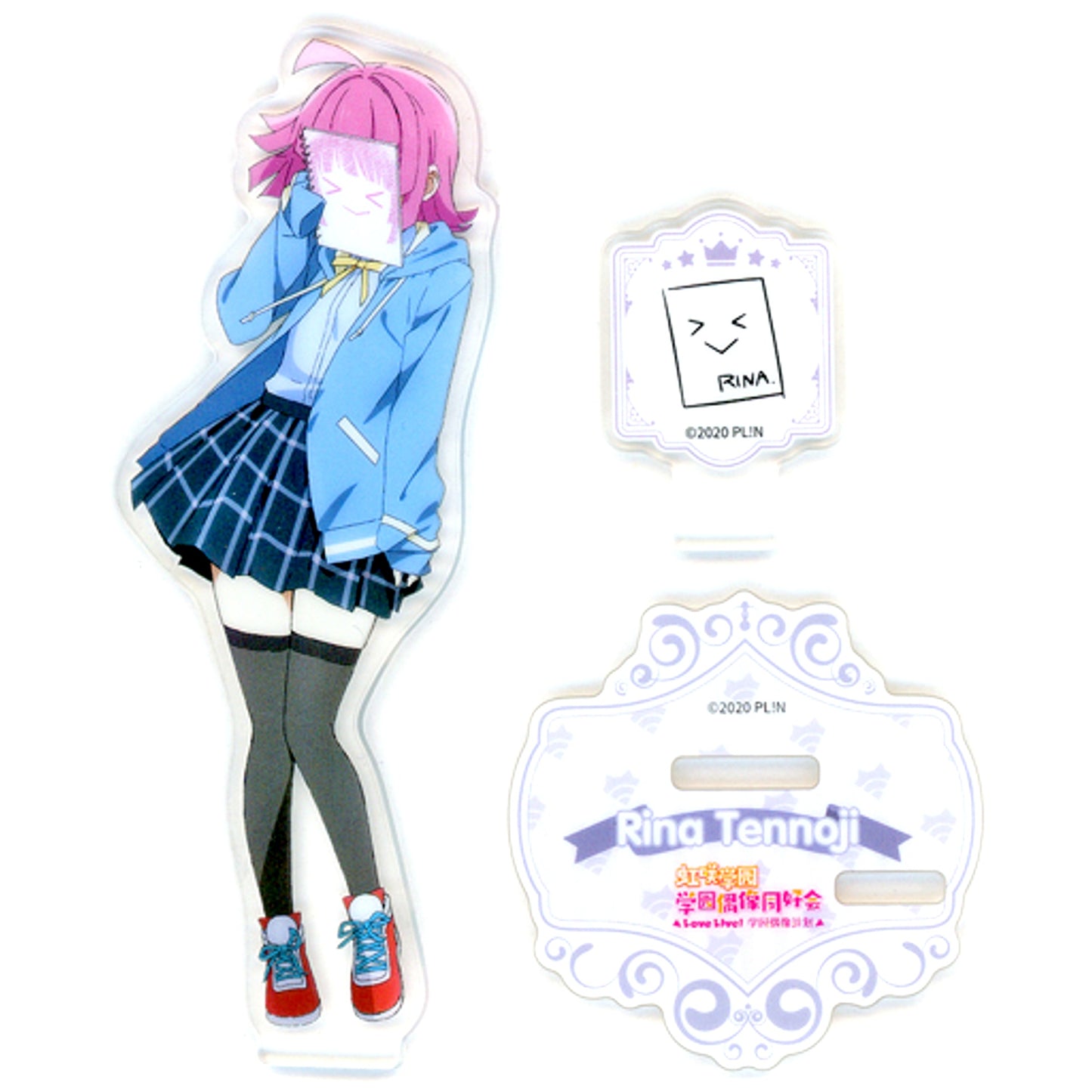 Rina Tennoji Acrylic Stand Love Live! Nijigasaki High School Idol Club x Lawson China Limited [USED]