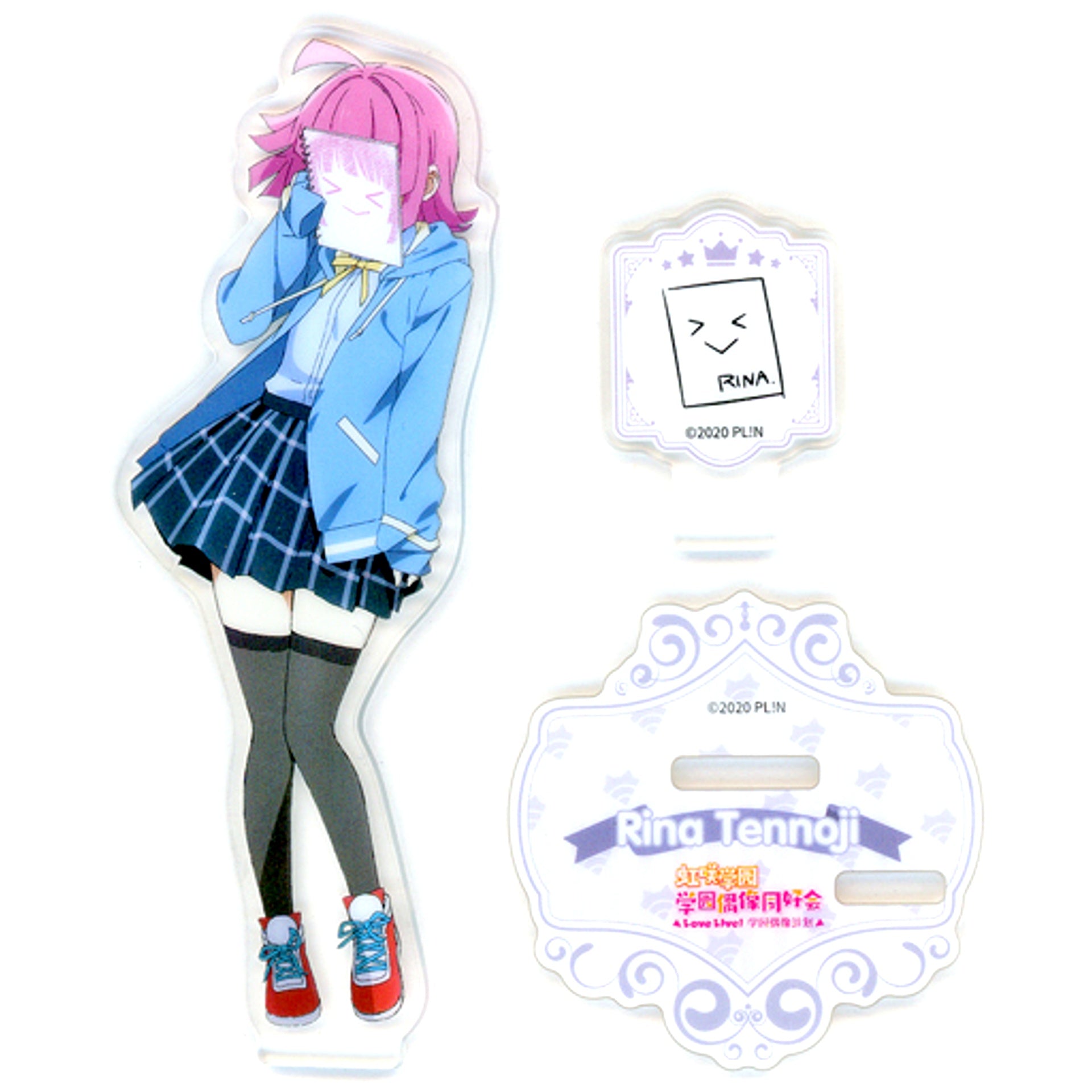 Rina Tennoji Acrylic Stand Love Live! Nijigasaki High School Idol Club x Lawson China Limited [USED]