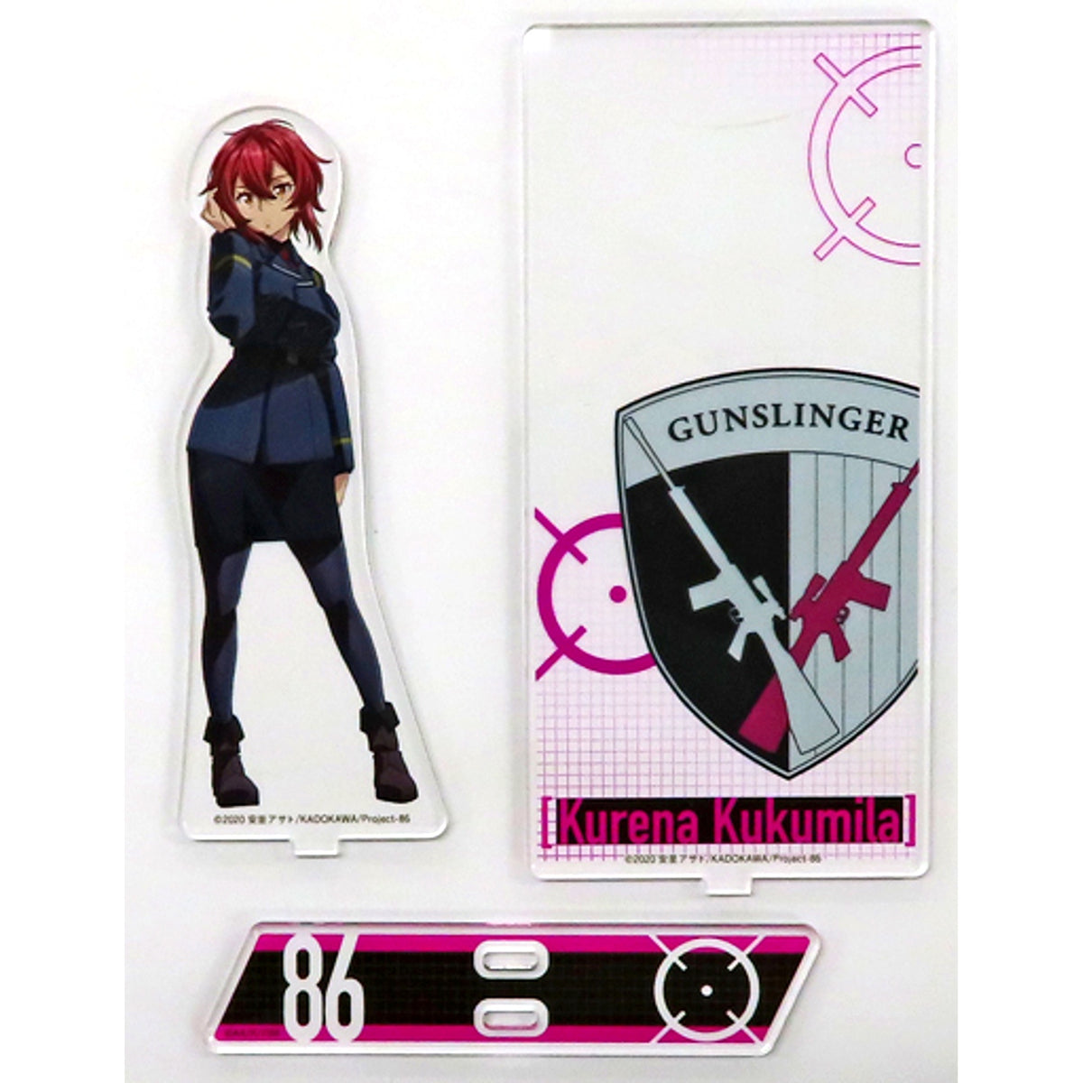 Kurena Kukumila Pop-up Acrylic Stand 86 EIGHTY-SIX Limited Time SHOP CAFE in Manga Ten [USED]