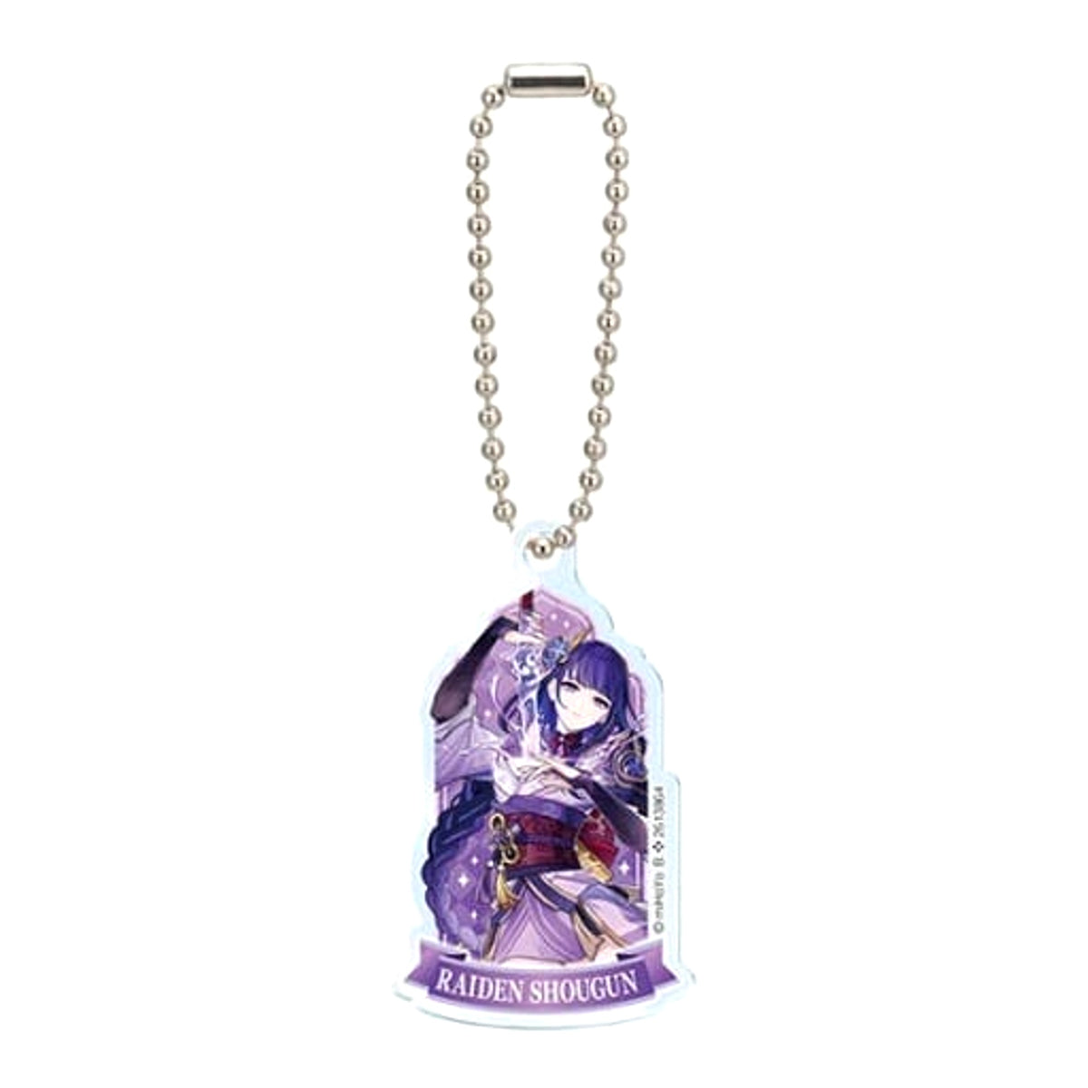 Genshin Raiden Shogun Acrylic Charms 03 Charm [USED]