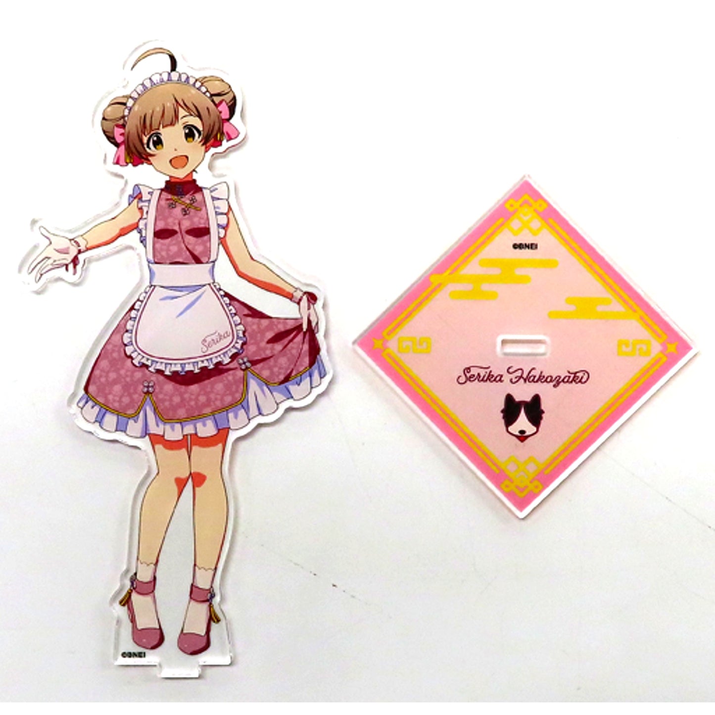 Serika Hakozaki THE IDOLM@STER MILLION LIVE! Acrylic Stand STELLAMAP CAFE ver. World Wide Meal [USED]
