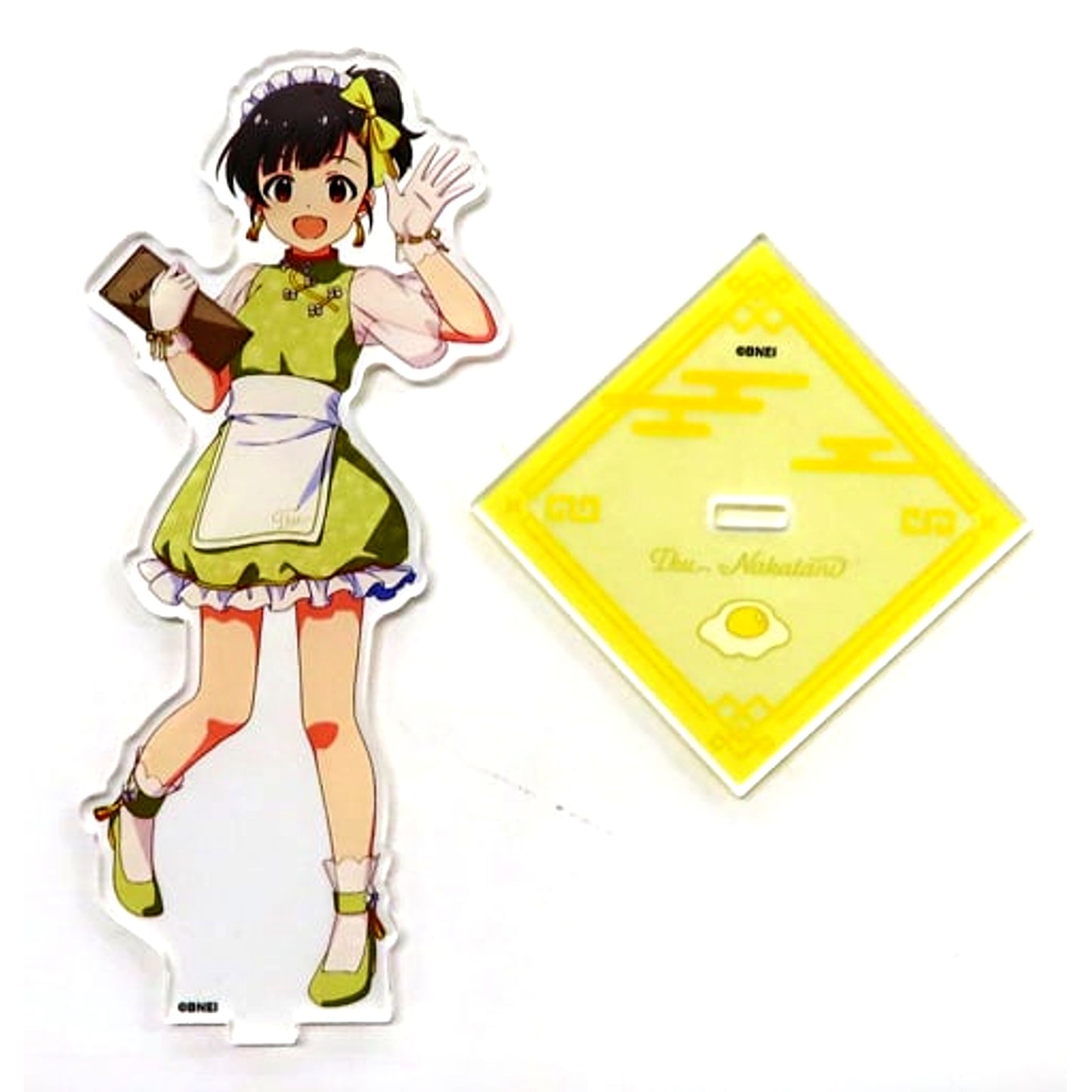 Iku Nakatani The Idolm@ster Million Live! Acrylic Stand STELLAMAP CAFE Ver. World Wide Meal [USED]