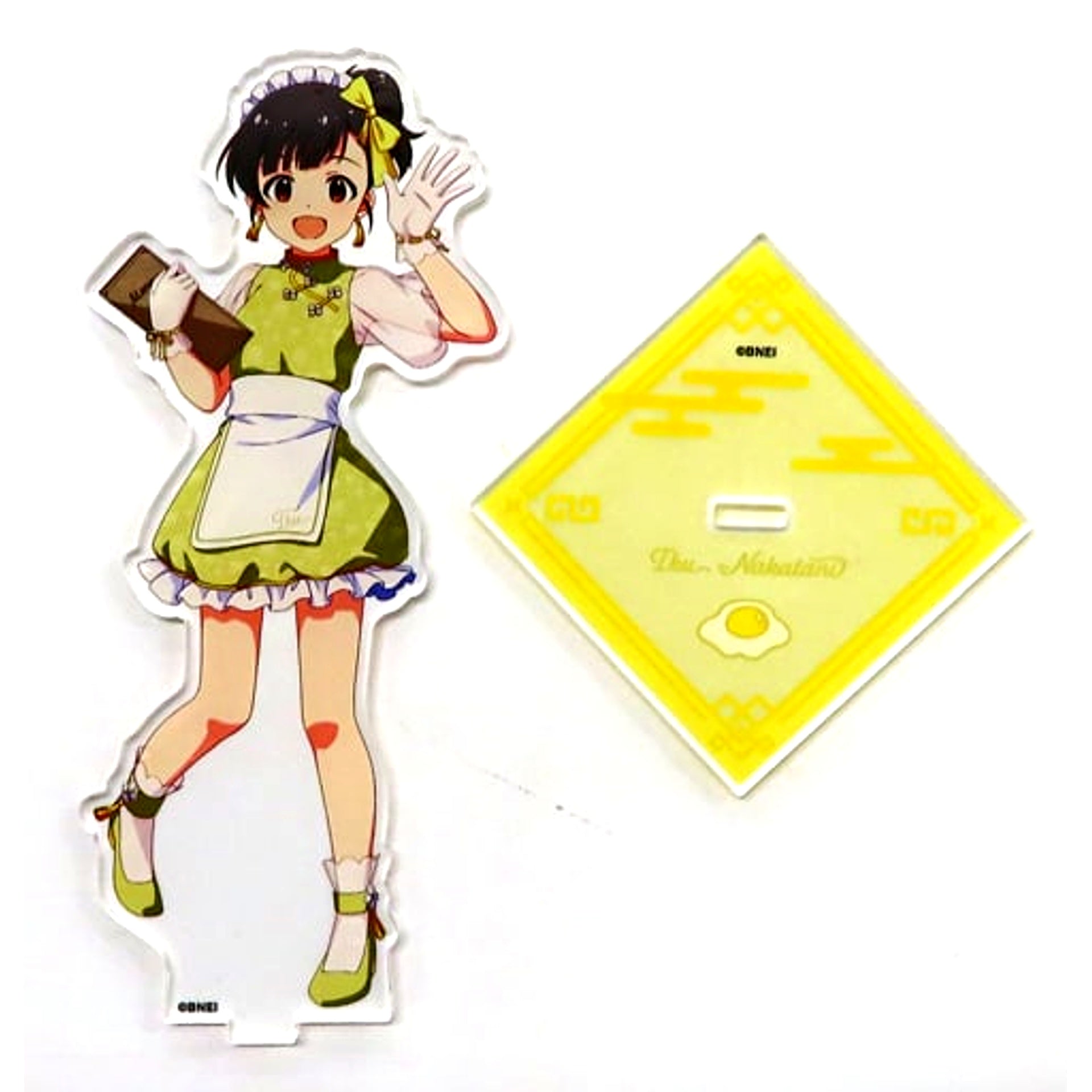 Iku Nakatani The Idolm@ster Million Live! Acrylic Stand STELLAMAP CAFE Ver. World Wide Meal [USED]