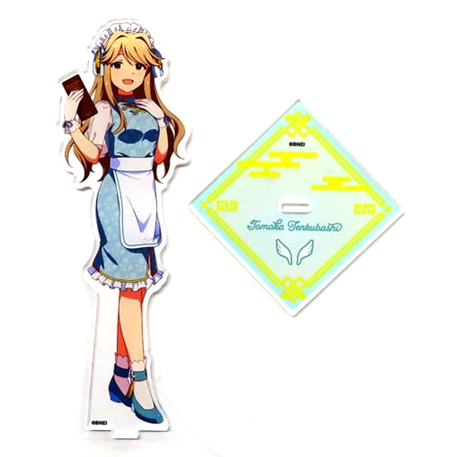 Tomoka Tenkubashi THE IDOLM@STER MILLION LIVE! Acrylic Stand STELLAMAP CAFE ver. World Wide Meal [USED]