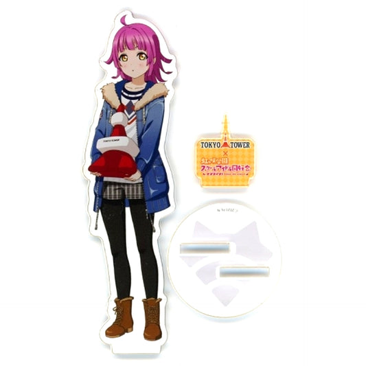 Rina Tennoji Love Live! Nijigasaki High School Idol Club Limited Illustration Acrylic Stand Love Live! Series in Tokyo Tower Winter New Year Tour 2021-2022 [USED]