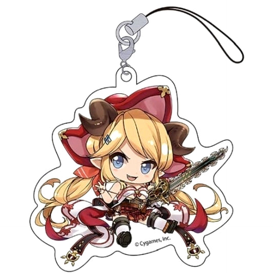 Granblue Fantasy Hallessena Petanko Trading Acrylic Straps Vol.3 Keychains [USED]