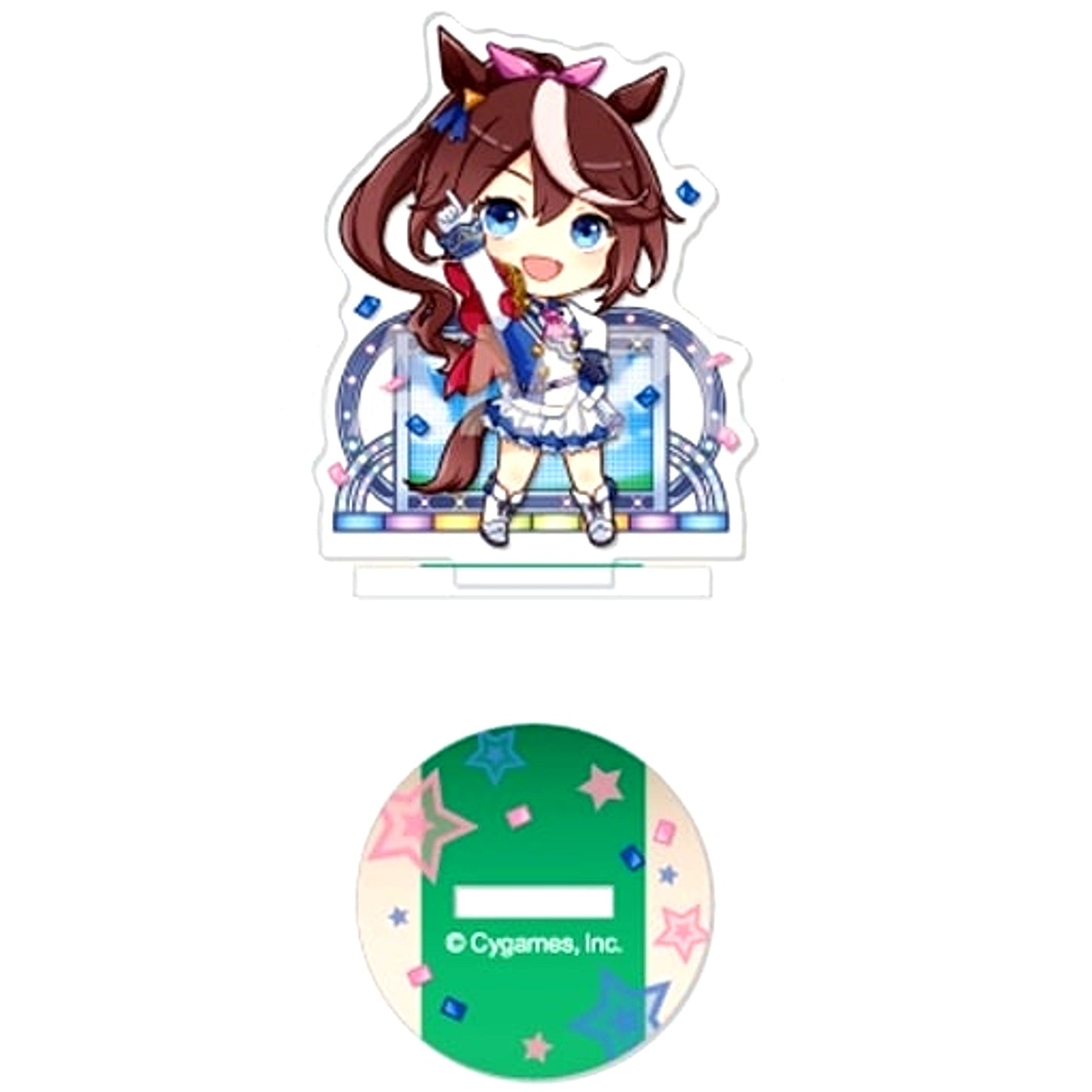 Tokai Teio Charafeuille Acrylic Stand Umapyoi Densetsu Vol.1 Uma Musume Pretty Derby [USED]