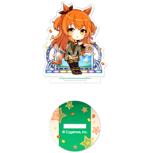 Mayano Top Gun Charafeuille Acrylic Stand Umapyoi Densetsu Vol.1 Uma Musume Pretty Derby [USED]