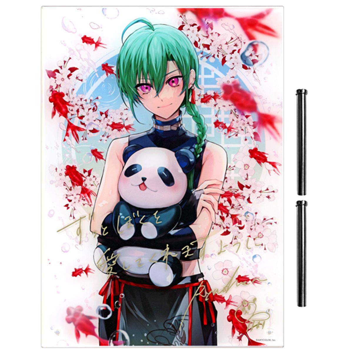 Ryushen Acrylic Panel Virtual YouTuber Nijisanji Birthday 2022 [USED]