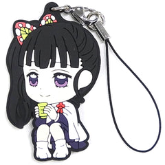 Demon Slayer: Kimetsu no Yaiba Kanao Tsuyuri Ichiban Kuji Demon Slayer's Will 2 Rubber Charm Taking a Break Ver.2 Kyunchara Illustrations Prize I Keychains [USED]