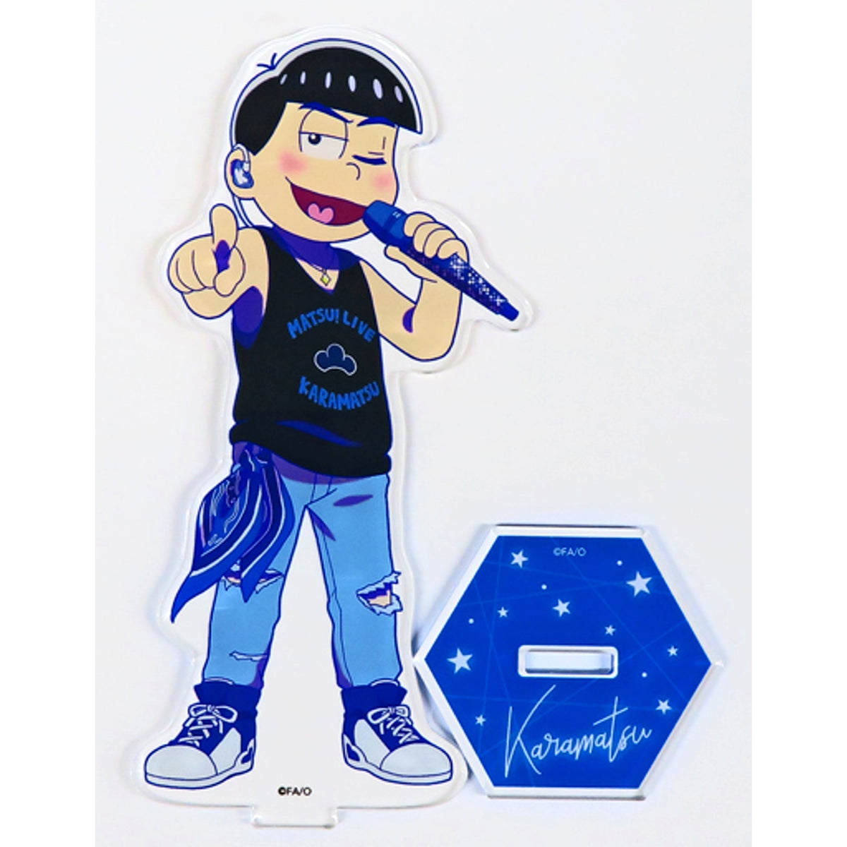 Karamatsu Acrylic Stand Live Ver. Osomatsu-san [USED]