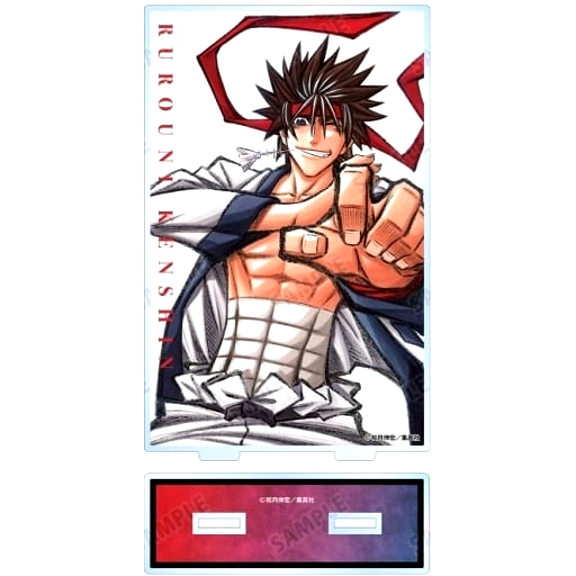 Rurouni Kenshin: Meiji Swordsman Romantic Story Complete Edition Vol.5 Cover Illustration Big Acrylic Stand [USED]