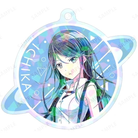 Hatsune Miku: Colorful Stage! Ichika Hoshino A Trading Ani-Art Hologram Acrylic Keychain Keychains [USED]