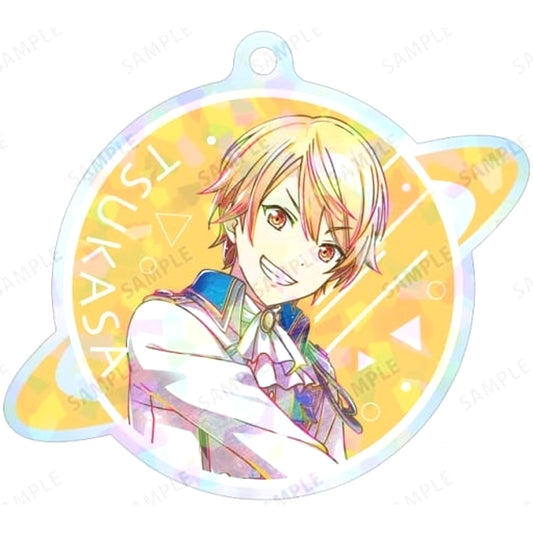 Hatsune Miku: Colorful Stage! Tsukasa Tenma A Trading Ani-Art Hologram Acrylic Keychain Keychains [USED]
