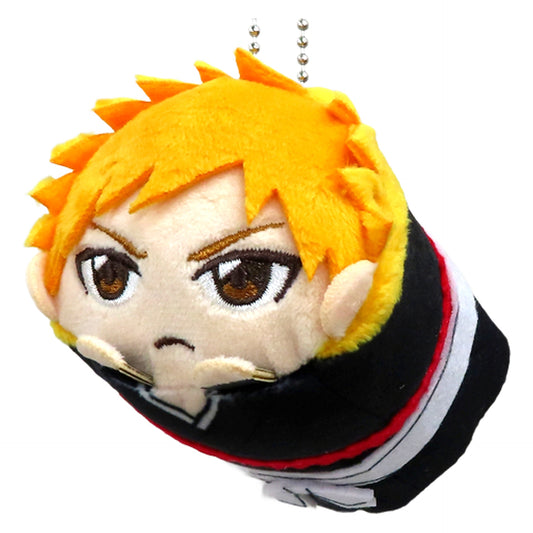 Ichigo Kurosaki BLEACH Original Mochikororin Plush Mascot 20th Anniversary Original Art Exhibition Bleach Ex. Limited Plush Toys [USED]