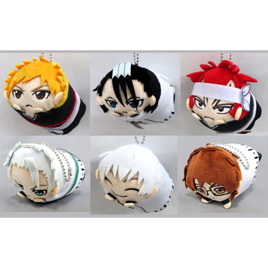 Bleach Ichigo Kurosaki & Others Original Mochikororin Plush Mascot 20th Anniversary Original Art Exhibition Bleach Ex. Limited All 6 Types Set Plush [USED]